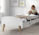 VIPACK Bettschutzgitter Kiddy Weiß - Absturzschutz für Einzelbett Bild 3