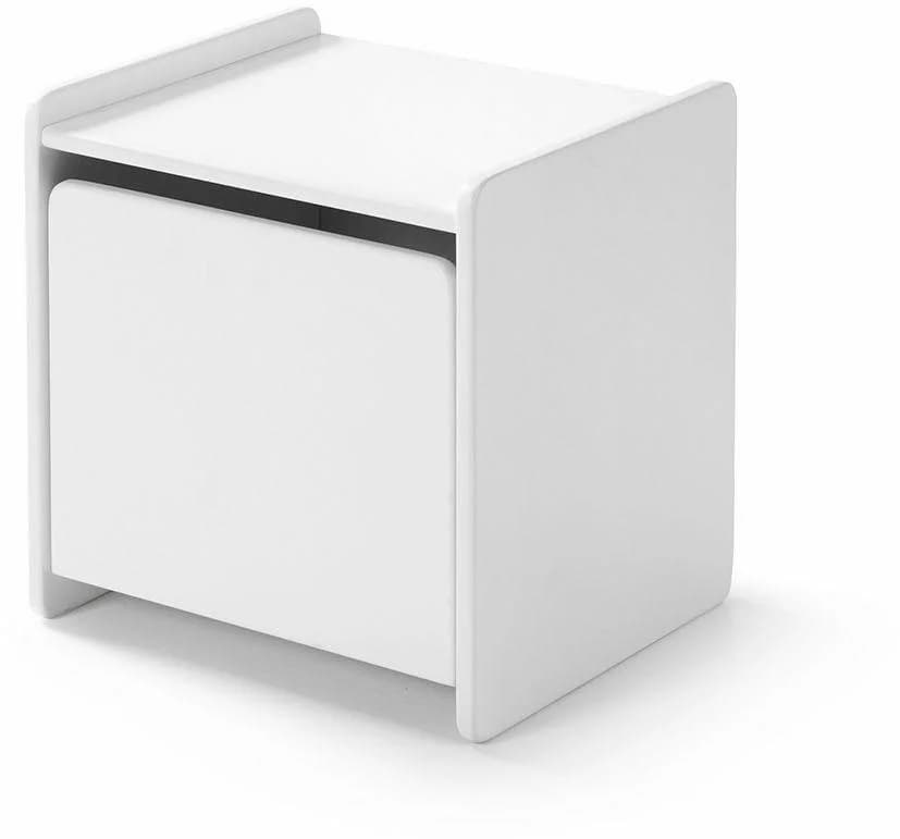 Vipack Nachtkonsole Kiddy Weiß 1 Tür - Bild 2