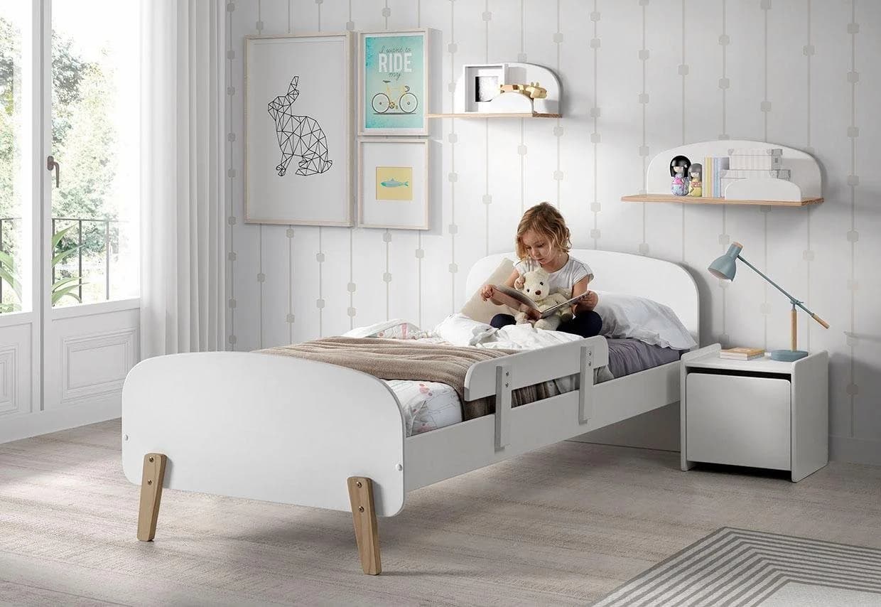 Vipack Nachtkonsole Kiddy Weiß 1 Tür - Bild 3