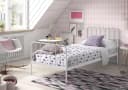 VIPACK Jugendbett Alice Metallbett Weiß 90x200 cm Bild 2