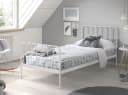 VIPACK Jugendbett Alice Metallbett Weiß 90x200 cm Bild 3