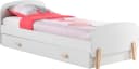 Vipack Einzelbett Kiddy Weiß mit Lattenrost und Bettschublade Bild 2