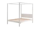 VIPACK Himmelbett Pino Kiefer massiv weiß lackiert Bild 2