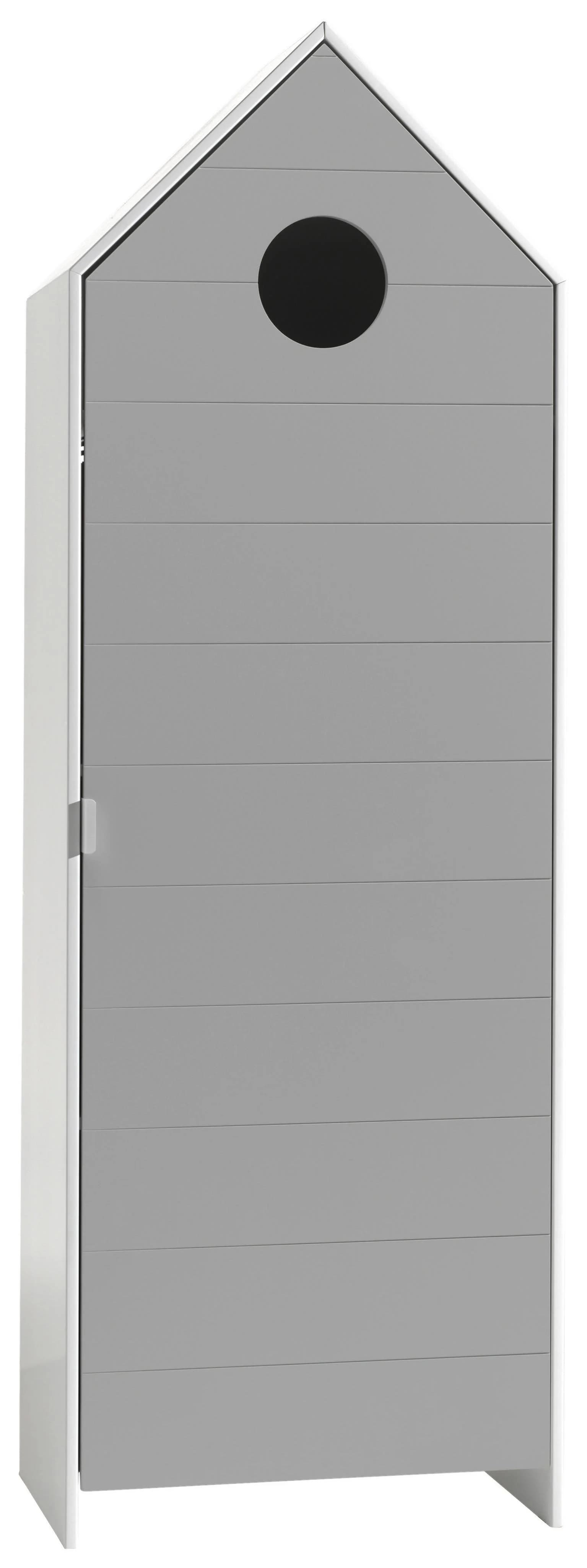 VIPACK Casami Kleiderschrank Grau Weiß mit Soft-Close und viel Stauraum - Bild 2