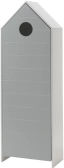 VIPACK Casami Kleiderschrank Grau Weiß mit Soft-Close und viel Stauraum Bild 3