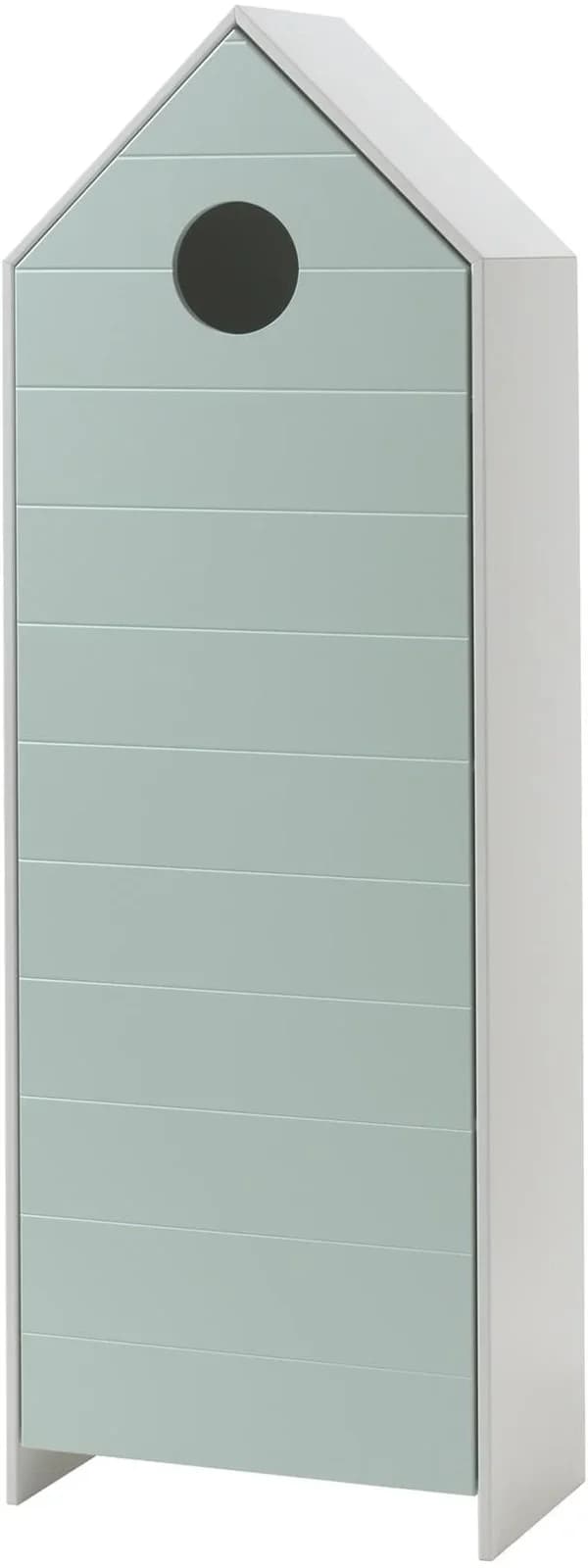 VIPACK Casami Kleiderschrank mit Soft-Close und viel Stauraum in Weiß/Mint - Bild 2