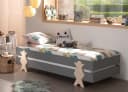 VIPACK Modulo Kinderbett Set Grau Stapelbar mit Lattenrost Bild 2