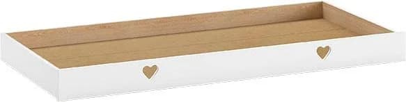 VIPACK Bettschubkasten Amori Weiß mit Rollenführung - Bild 3