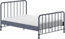 VIPACK Metallbett Bronxx Blau Matt mit Lattenrost Bild 2