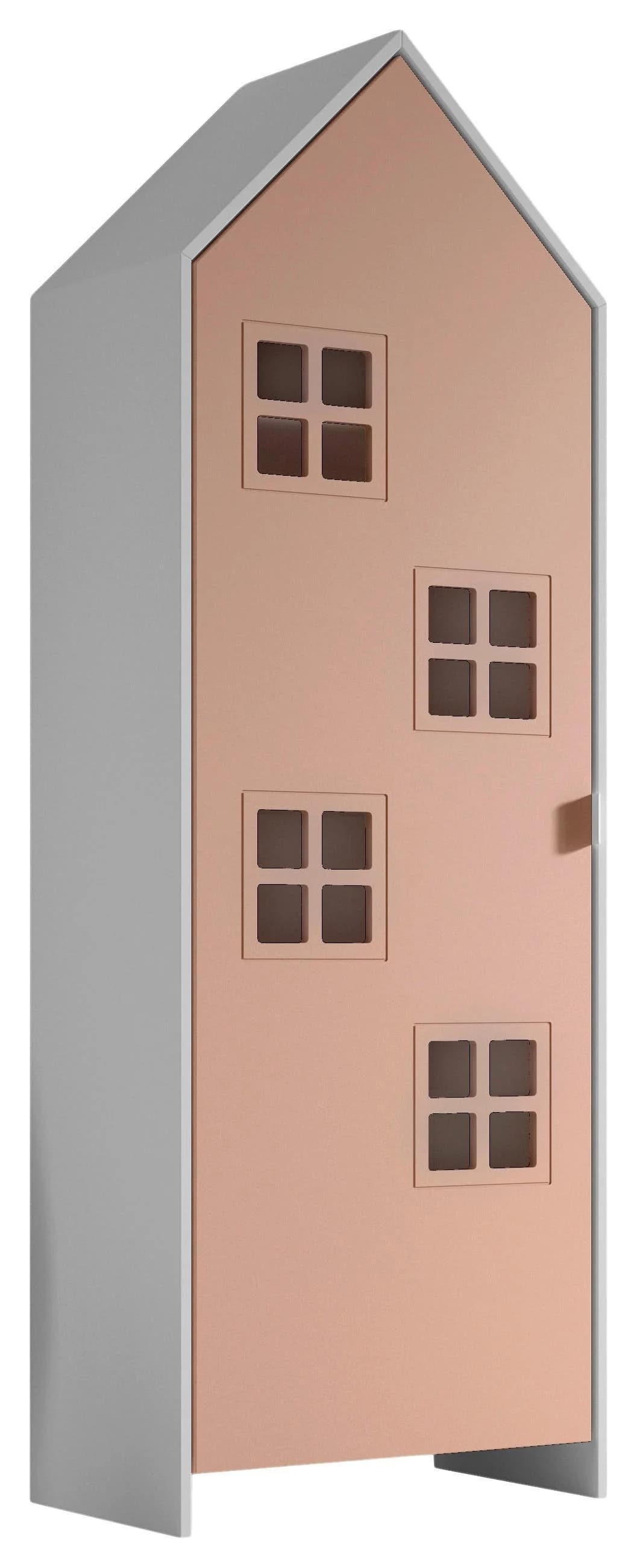 VIPACK Kleiderschrank Casami Bruges Weiß/Rosa MDF - Bild 2
