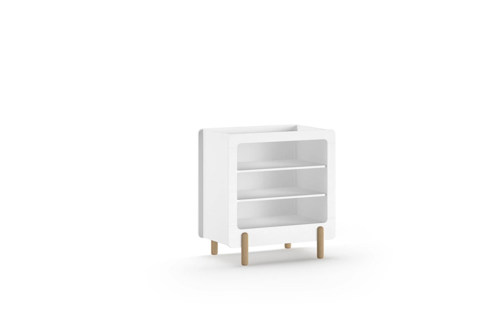 VIPACK Wickelkommode Smile Weiß MDF 3 Fächer - Bild 2