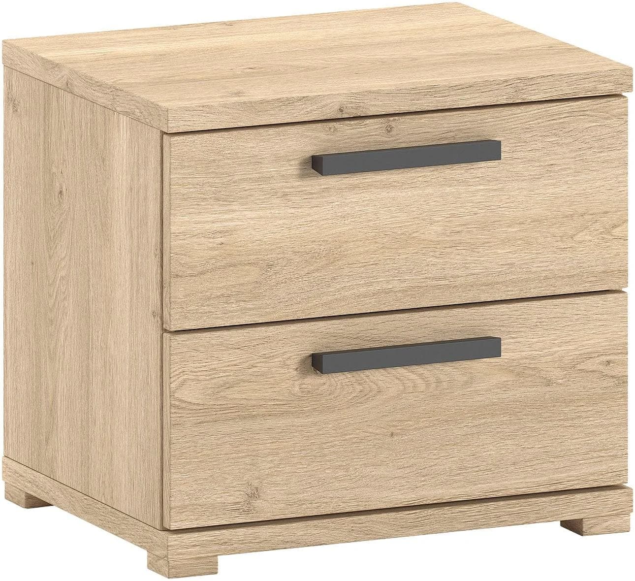 VIPACK Nachtschrank SAM 2 Schubladen Eiche Dekor - Bild 2