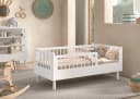 VIPACK Forrest Juniorbett Buche Massiv Weiß Kinderbett Bild 1