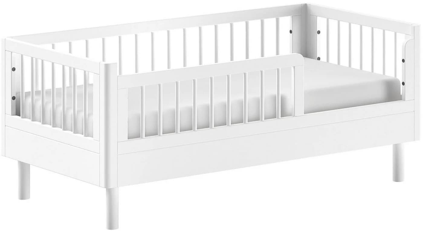 VIPACK Forrest Juniorbett Buche Massiv Weiß Kinderbett - Bild 2