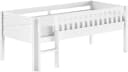 VIPACK Spielbett Scott Weiß Massivholz mit Leiter Bild 2