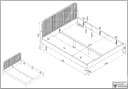 Home Affaire Bettgestell Olive Eiche Natur Rattan Kopfteil Bild 5