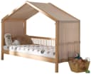 FAGUS Hausbett Buche massiv mit Textilhimmel Bild 2