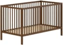 Babybett VIPACK DINO Massivholz Buche Nussbaumfarbig Bild 2