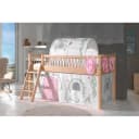 VIPACK Spielbett Forrest Buche massiv mit Absturzschutz Bild 1