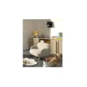 Vipack 1,5-Sitzer Kinder-Sofa Beige Bouclé-Stoff Bild 1