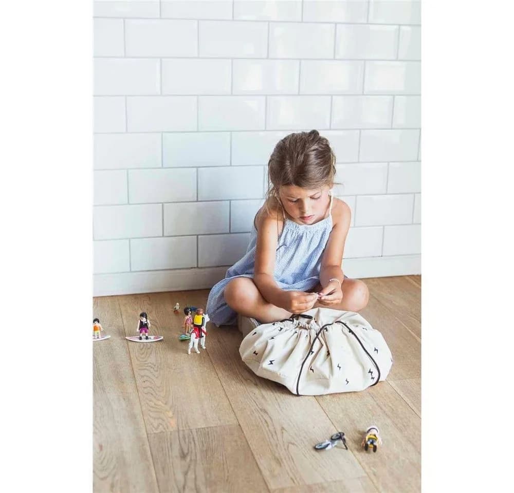 Play&Go Spielmatte mini Thunderstrike 40 cm Schwarz