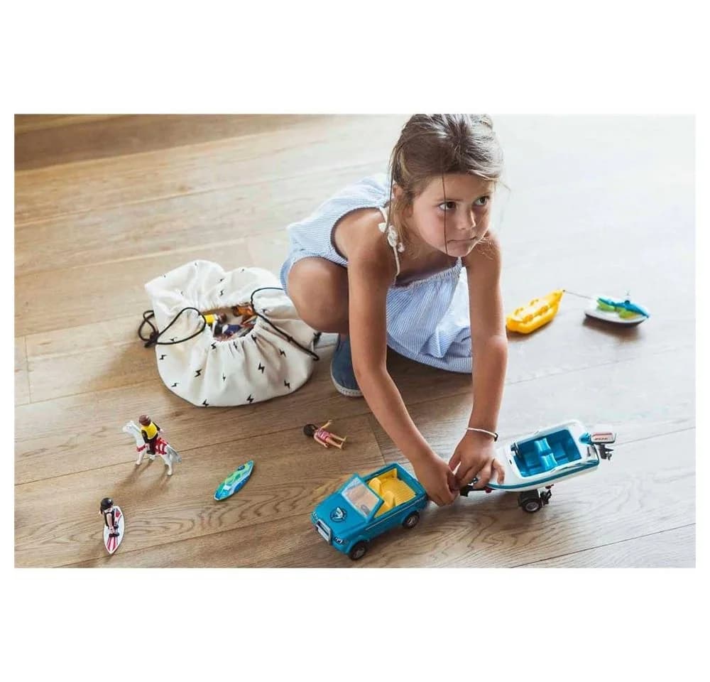 Play&Go Spielmatte mini Thunderstrike 40 cm Schwarz - Bild 3