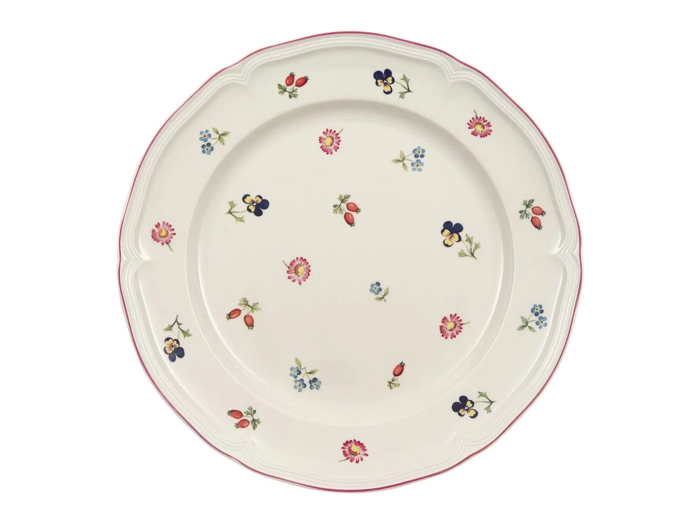 Villeroy & Boch Speiseteller Petite Fleur 26 cm Weiß Floral - Bild 2