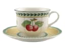 Villeroy & Boch Frühstückstasse French Garden m. Untertasse Bone China Bild 2