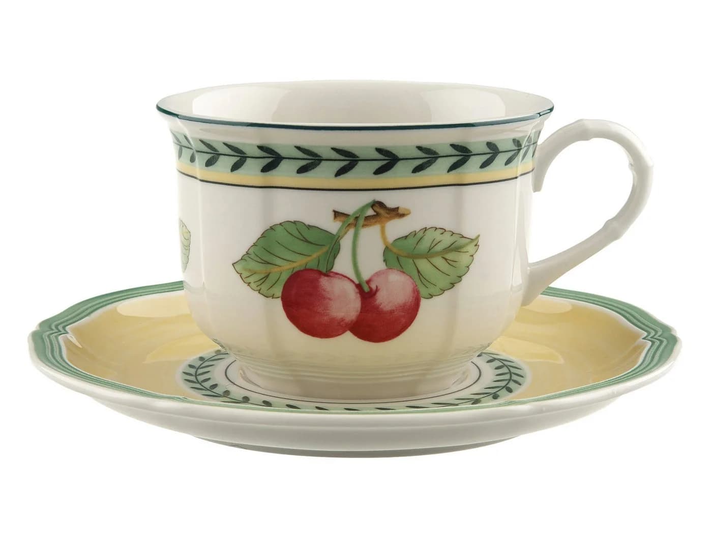 Villeroy & Boch Frühstückstasse French Garden m. Untertasse Bone China - Bild 2