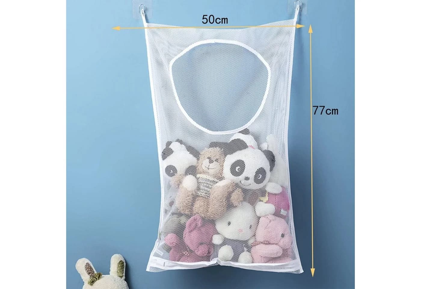 Coonoor Hängender Wäschesack Grau Organizer Tasche - Bild 5