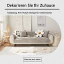 Coonoor Sofaschoner rutschfest grau - Moderner Sofabezug Bild 1