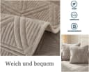 Coonoor Sofaschoner rutschfest grau - Moderner Sofabezug Bild 3