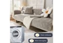 Coonoor Sofaschoner rutschfest grau - Moderner Sofabezug Bild 5