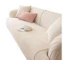 Coonoor Sofaschoner Modern Beige Rutschfest Kurzplüsch Bild 2
