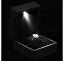Coonoor Ringschachtel mit LED-Beleuchtung und Samtfutter Schwarz Bild 1