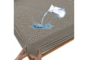 Coonoor Matratzenauflage Grau Wasserdicht 3D-Muster Bild 2