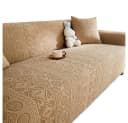 Kaket Sofahusse Stretch-Sofabezug Beige Shaker-Stoff Bild 2