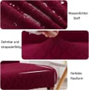 Coonoor Stuhlhussen Set Rot Stretch Polyester 2/4/6er Bild 5