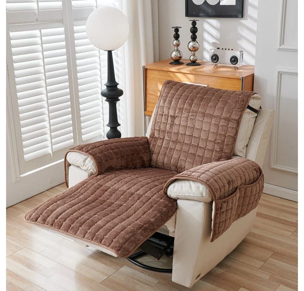 Coonoor Sesselschoner Sofa Schutzbezug Anti-Rutsch mit Taschen - Bild 5