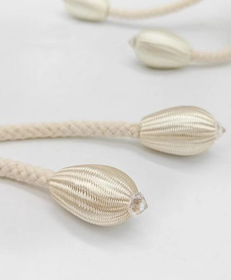 Coonoor Raffhalter Gardinen 4-tlg. Beige Nordischer Stil - Bild 5