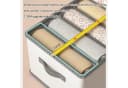 Coonoor Aufbewahrungsbox Kleiderschrank Organizer Beige 9/7 Zellen Faltbar Bild 4