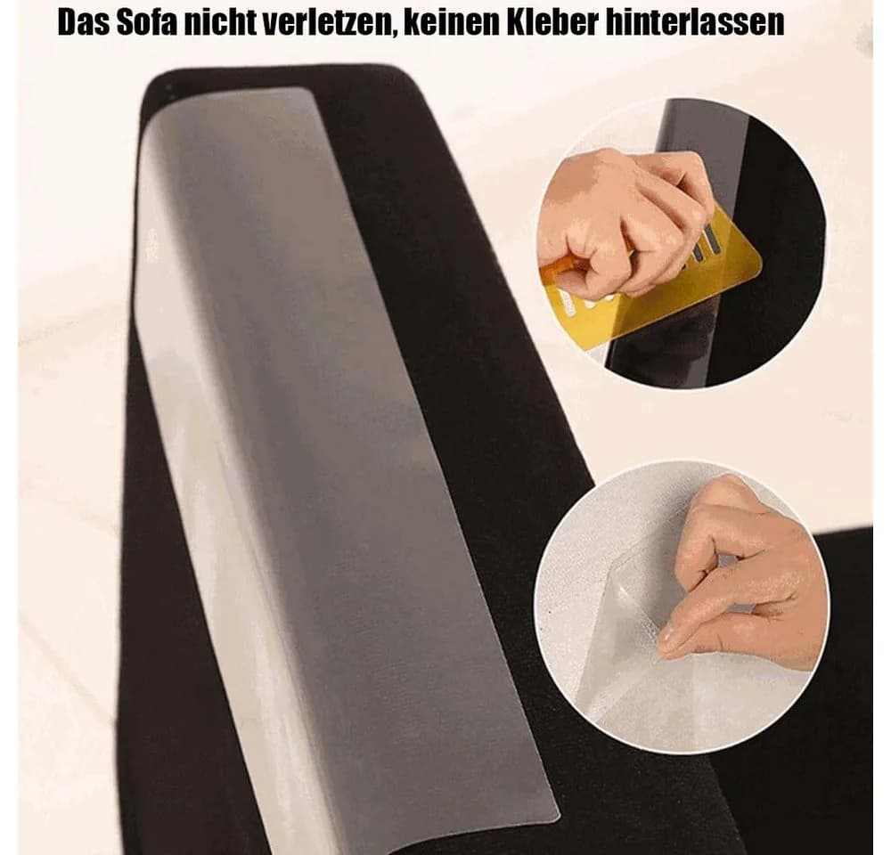 Kaket Kratzmatte Sofa Transparent Kratzschutz Pad Möbelschoner - Bild 4