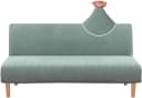 Coonoor Sofahusse Futonbezug ohne Armlehnen Grün Stretch Bild 2