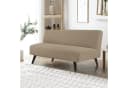 Coonoor Sofahusse Futonbezug Khaki Stretch ohne Armlehnen Bild 1