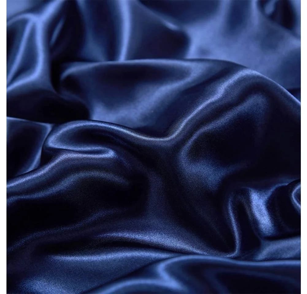Coonoor Satin Kissenbezüge 2 Stück Grau 50x75 cm