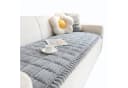 Coonoor Sofaschoner Weiche Flanell Sofa überzug Grau Bild 2