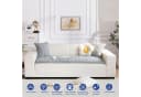 Coonoor Sofaschoner Weiche Flanell Sofa überzug Grau Bild 3