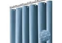 Coonoor Duschvorhang Waffelstoff Blau Wasserabweisend Bild 2