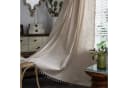 Kaket Gardine Boho-Leinen Vorhänge mit Quasten für Wohnzimmer & Schlafzimmer Bild 4