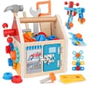 CLTYQ Spielwerkzeugkoffer Montessori 32-tlg. Bunt Bild 2
